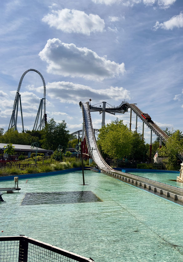 Thorpe Park in Staines