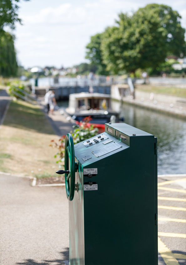 Penton Hook lock near Staines