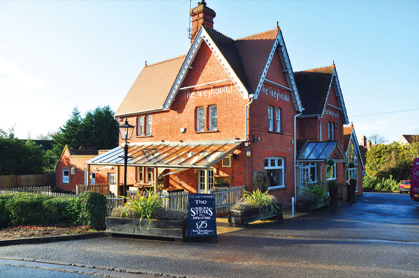 The Greyhound pub in Wokingham