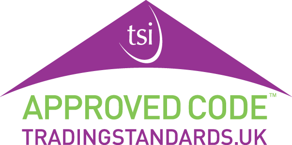 The Trading Standards approved code logo