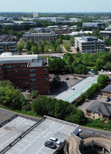 Aerial view of  Bracknell