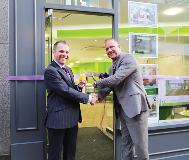 The opening of Prospect Estate Agency's office in Maidenhead