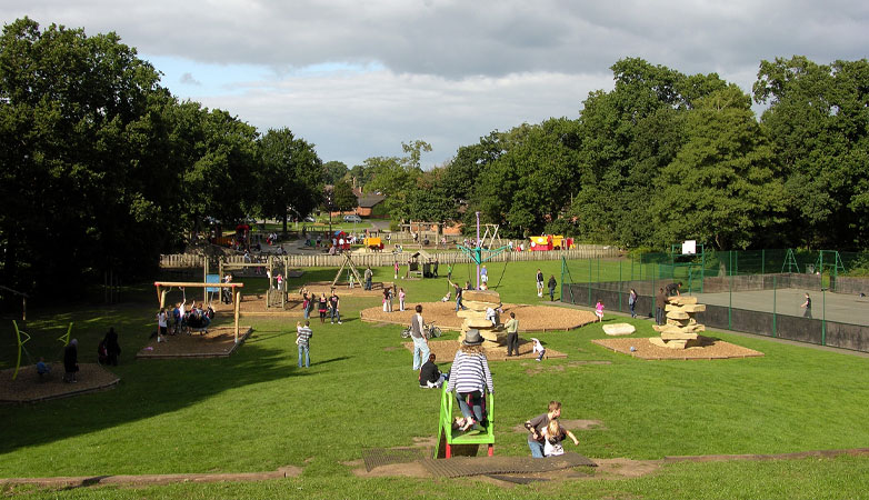 Sandhurst Memorial Park playground
