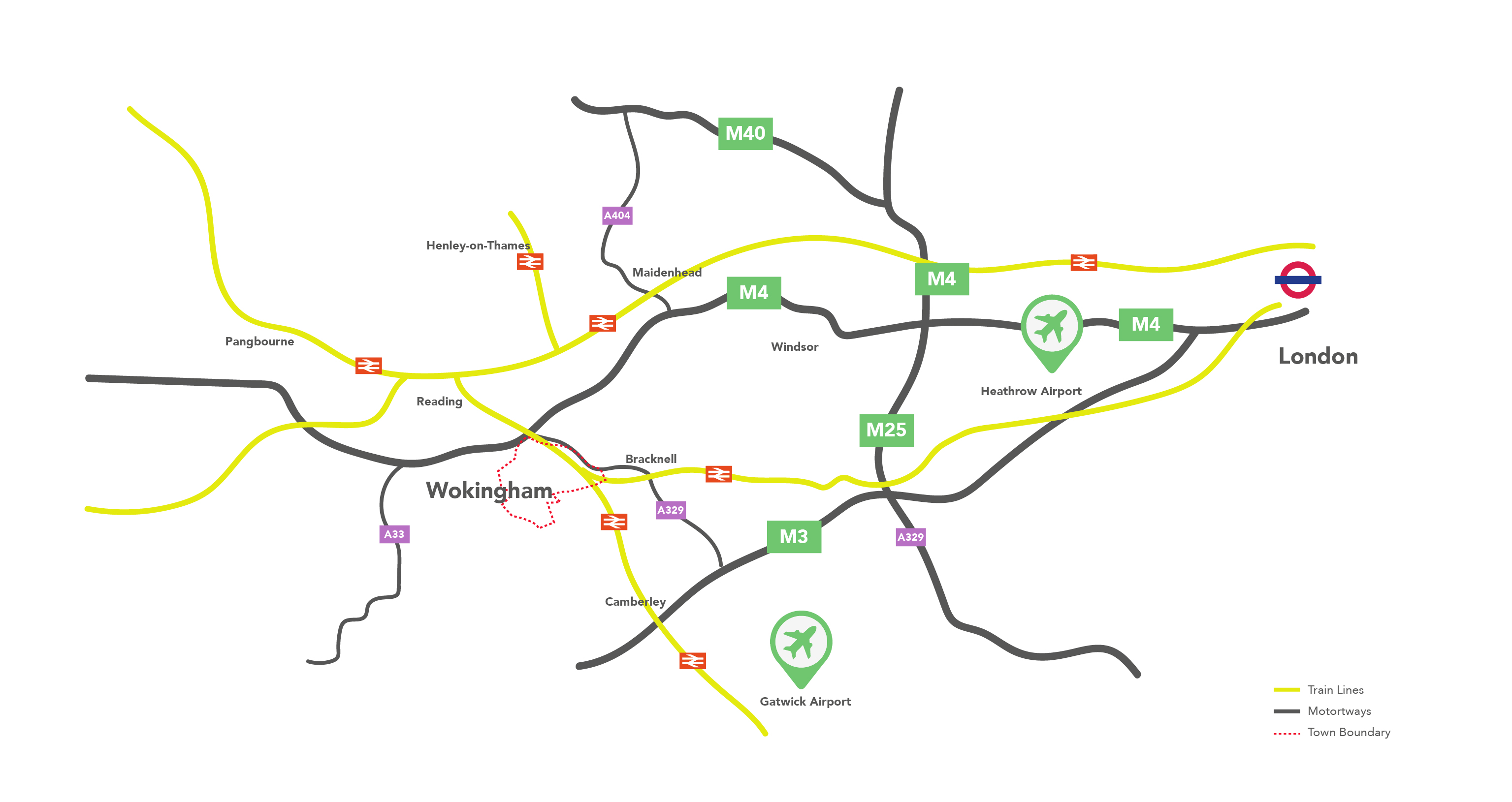 Wokingham transport links